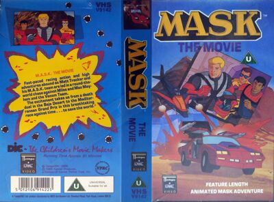 M.A.S.K. M.A.S.K. VHS MASK the movie